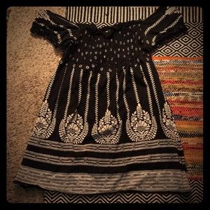 Off the shoulder dress/tunic